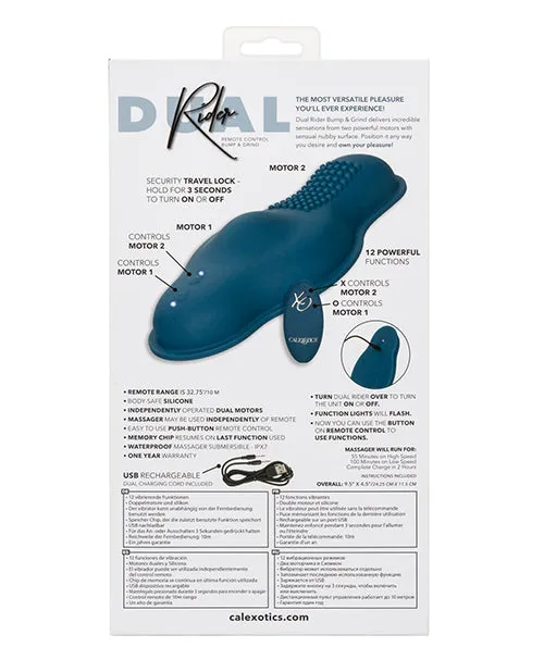 Female Sex Toys Dual Rider Dual Rider Rechargeable Silicone Bump and Grind Vibrator with Remote Control Blue Female Sex Toys Dual Rider Dual Rider Rechargeable Silicone Bump and Grind Vibrator with Remote Control Blue