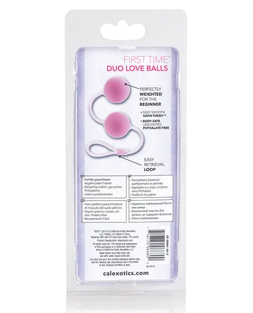 Female Sex Toys First Time Duo Lover Kegel Balls Pink First Time