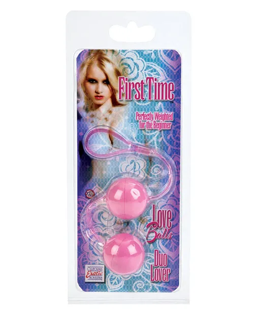 Female Sex Toys First Time Duo Lover Kegel Balls Pink First Time
