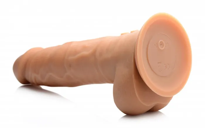 Female Sex Toys Master Series Power Pounder Realistic Thrusting Silicone Dildo