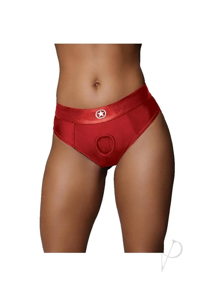 Female Sex Toys Ouch Ouch Vibrating StrapOn Thong with Rechargeable Bullet ML Red Female Sex Toys Ouch Ouch Vibrating StrapOn Thong with Rechargeable Bullet ML Red