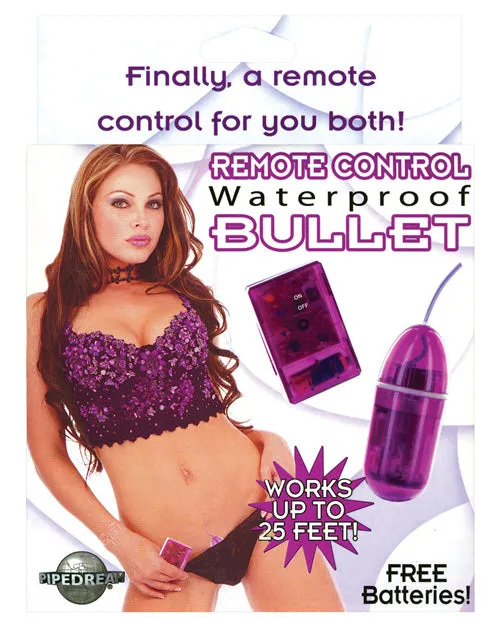 Female Sex Toys Pipedream Remote Control Bullet with Remote Control Purple Female Sex Toys Pipedream Remote Control Bullet with Remote Control Purple