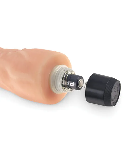 Female Sex Toys Real Feel Real Feel Lifelike Toyz No 2 Realistic Vibrating Dildo with Balls 8in Vanilla