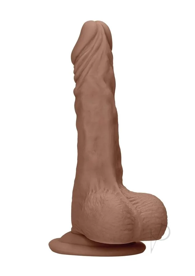 Female Sex Toys Real Rock RealRock Skin Realistic Dildo with Balls 8in Caramel Female Sex Toys Real Rock RealRock Skin Realistic Dildo with Balls 8in Caramel