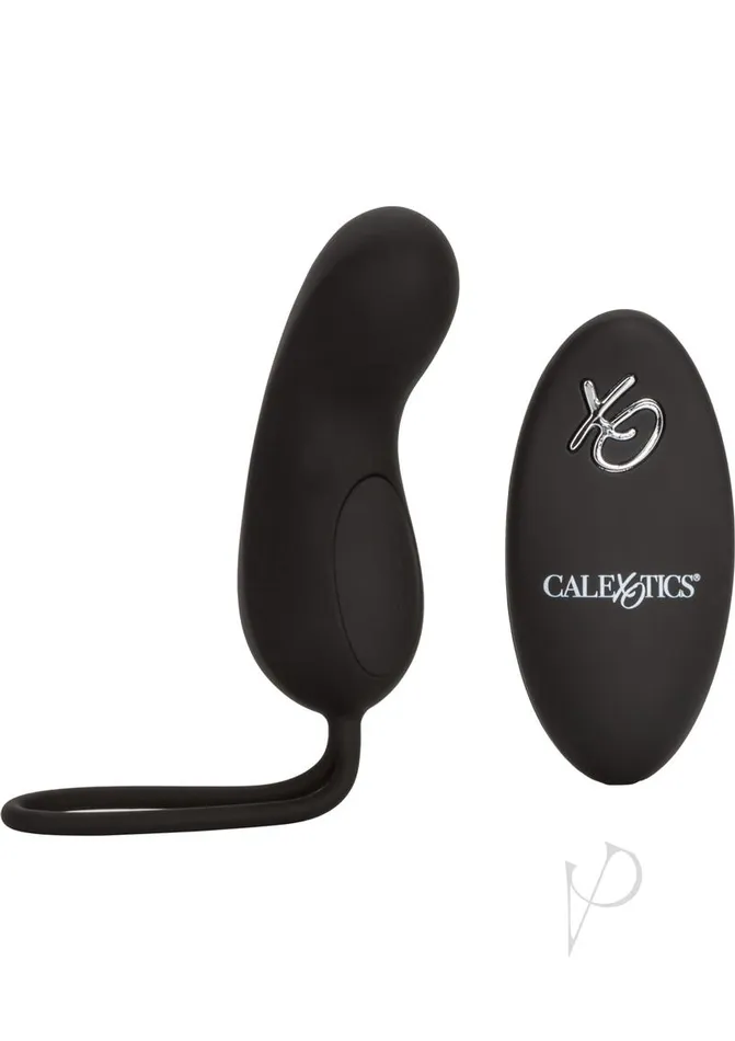 Female Sex Toys Remote Controlled Vibes Silicone Rechargeable Curve Bullet with Remote Control Black