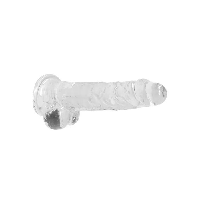 Female Sex Toys Shots Toys REALROCK 8 Inch Realistic Dildo With Balls