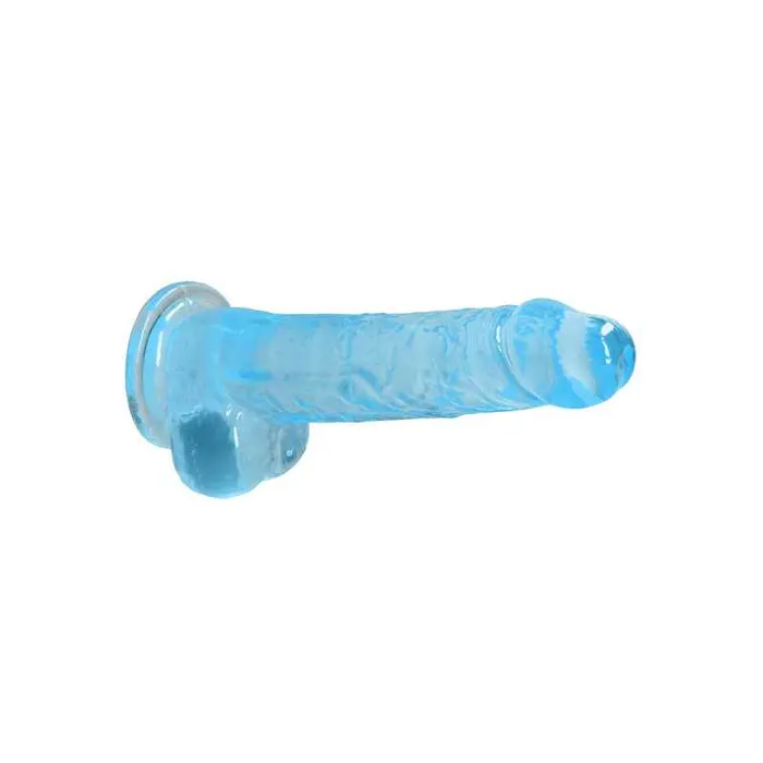Female Sex Toys Shots Toys REALROCK 8 Inch Realistic Dildo With Balls