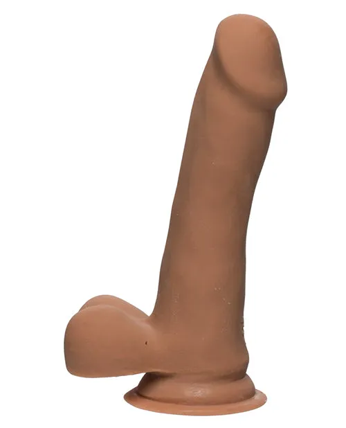 Female Sex Toys The D The D Slim D Ultraskyn Dildo with Balls 65in Caramel Female Sex Toys The D The D Slim D Ultraskyn Dildo with Balls 65in Caramel