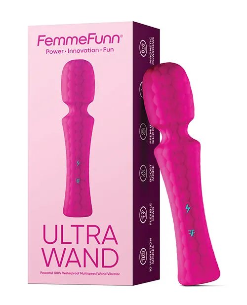 Femme Funn Vibrators Femme Funn Ultra Wand Pink Femme Funn Vibrators Femme Funn Ultra Wand Pink