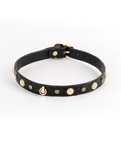 Fetish and Fashion Alina Collar BlackGold Fetish And Fashion Anal Fetish and Fashion Alina Collar BlackGold Fetish And Fashion Anal