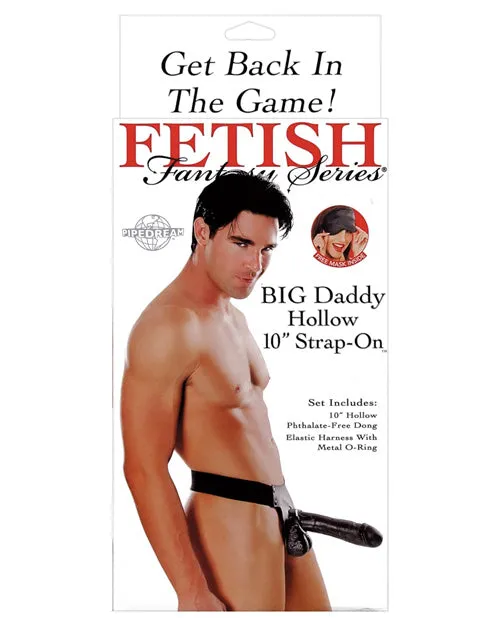 Fetish Fantasy Series Big Daddy Hollow StrapOn Dildo 10in Black Fetish Fantasy Series Female Sex Toys Fetish Fantasy Series Big Daddy Hollow StrapOn Dildo 10in Black Fetish Fantasy Series Female Sex Toys
