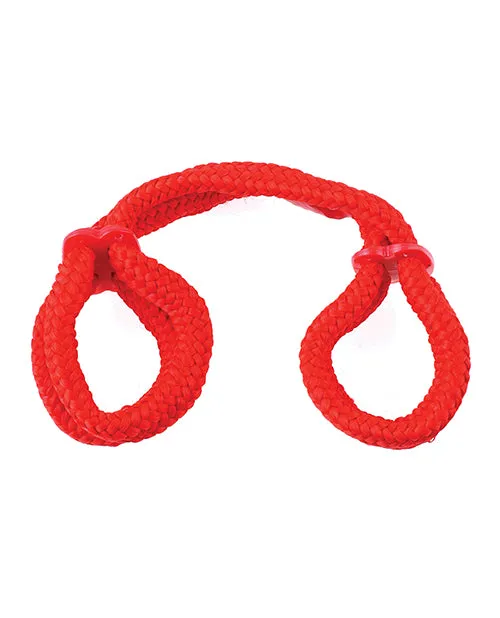 Fetish Fantasy Series Couples Fetish Fantasy Silk Rope Love Cuffs Red Fetish Fantasy Series Couples Fetish Fantasy Silk Rope Love Cuffs Red