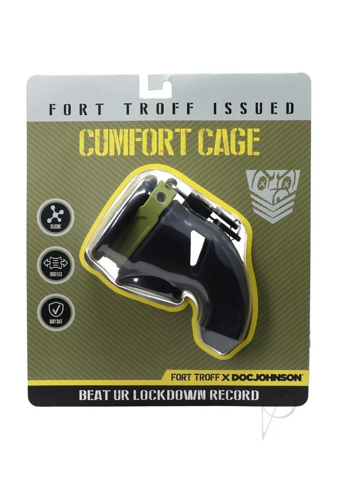 Fort Troff Anal Fort Troff Silicone CUMfort Cage Black
