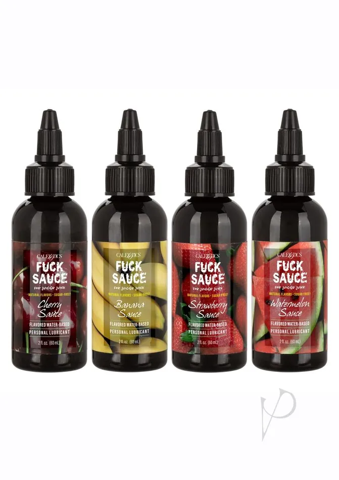 Fuck Sauce Fuck Sauce Flavored Water Based Personal Lubricant Variety 2oz 4 pack Sexual Health Wellbeing Fuck Sauce Fuck Sauce Flavored Water Based Personal Lubricant Variety 2oz 4 pack Sexual Health Wellbeing