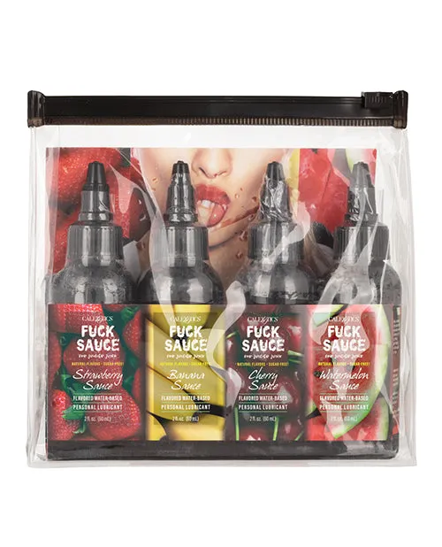 Fuck Sauce Fuck Sauce Flavored Water Based Personal Lubricant Variety 2oz 4 pack Sexual Health Wellbeing Fuck Sauce Fuck Sauce Flavored Water Based Personal Lubricant Variety 2oz 4 pack Sexual Health Wellbeing