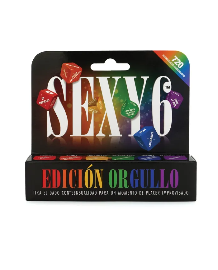 Games Sexy 6 Sexy 6 Pride Edition Dice Game Spanish Games Sexy 6 Sexy 6 Pride Edition Dice Game Spanish