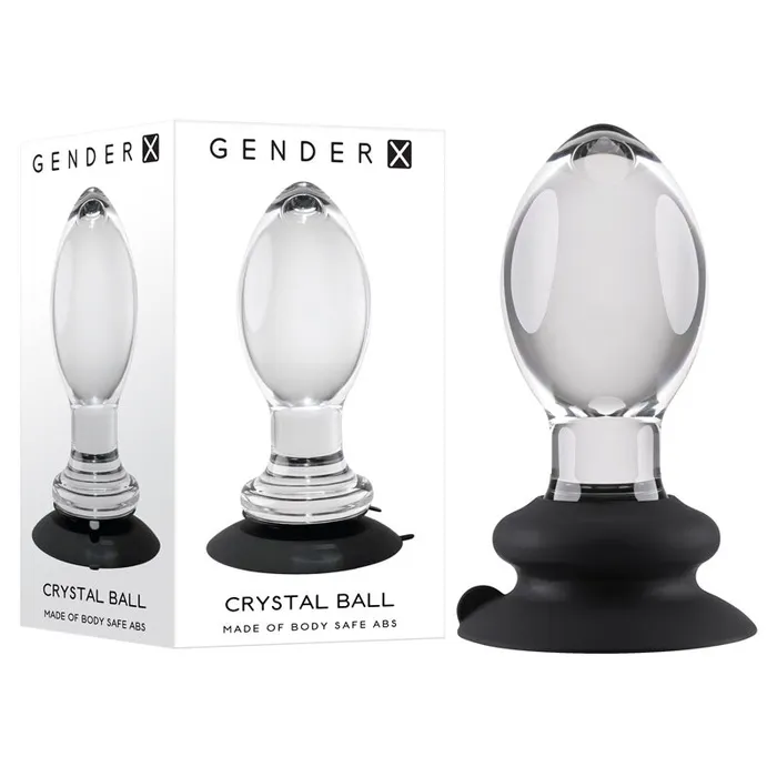 Gender X Crystal Ball Butt Plug Gender X Anal