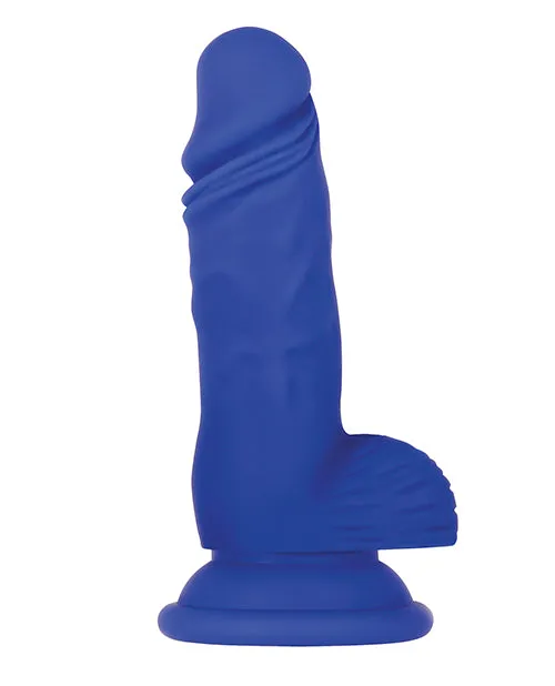 Gender X Gender X Semi Sweet Tart Color Changing Silicone Dildo Blue To Purple Dildos