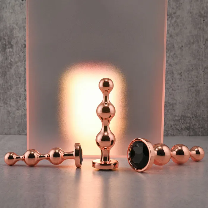 Gender X GOLD DIGGER Butt Plug Set Gender X Anal