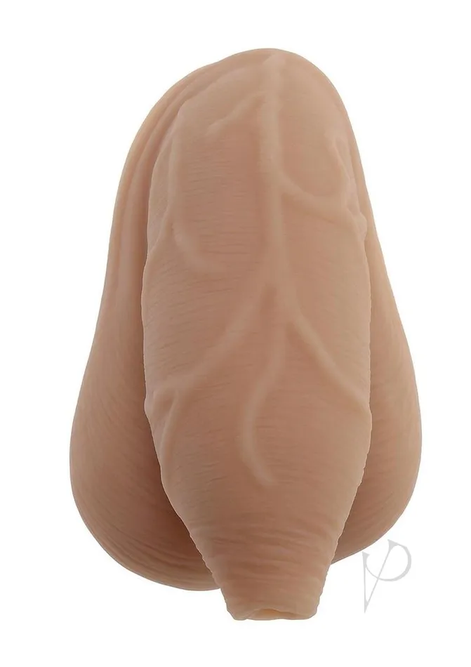 Gender X TPE Uncircumsized Packer Dildo Caramel Gender X Dildos
