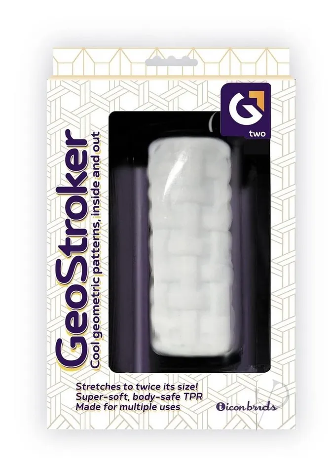 GeoStroker 2 Stroker White Geo Stroker Male Sex Toys