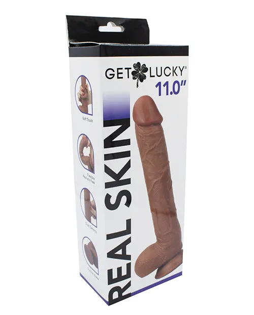 Get Lucky 11 Real Skin Series Light Brown Get Lucky Dildos Get Lucky 11 Real Skin Series Light Brown Get Lucky Dildos