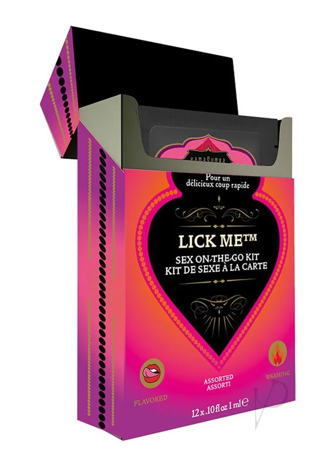 Gift Sets And Travel Kits Couples Kama Sutra Lick Me SexToGo Kit