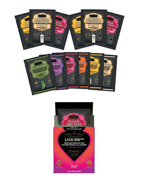 Gift Sets And Travel Kits Couples Kama Sutra Lick Me SexToGo Kit