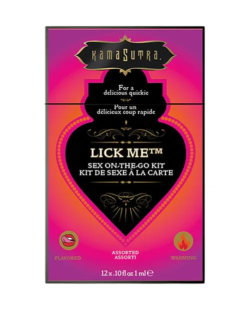 Gift Sets And Travel Kits Couples Kama Sutra Lick Me SexToGo Kit