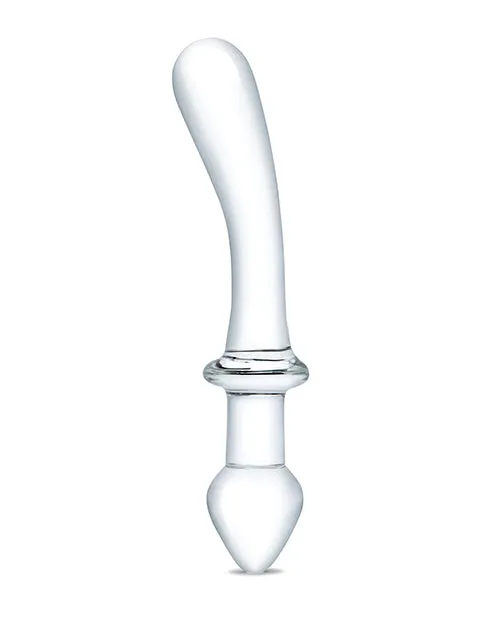 Glas Dildos Glas Classic Curved DualEnded Dildo 9in Clear Glas Dildos Glas Classic Curved DualEnded Dildo 9in Clear
