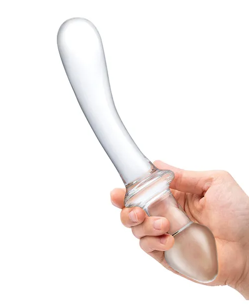 Glas Dildos Glas Classic Curved DualEnded Dildo 9in Clear Glas Dildos Glas Classic Curved DualEnded Dildo 9in Clear