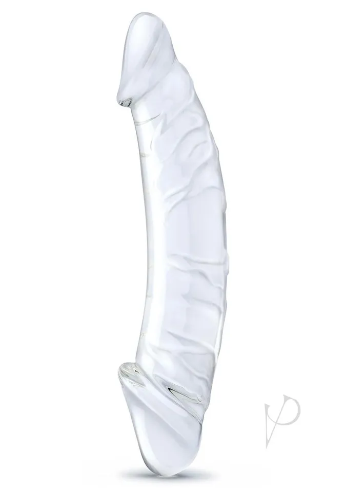 Glas Dildos Glas Girthy Realistic Glass Double Dong 105in Clear Glas Dildos Glas Girthy Realistic Glass Double Dong 105in Clear
