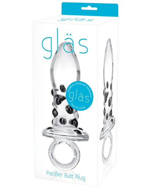 Glas Pacifier Butt Plug Glas Anal Glas Pacifier Butt Plug Glas Anal