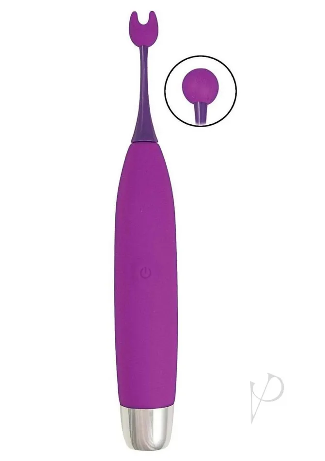 Goddess Goddess on The Spot Rechargeable Silicone Massager Purple Female Sex Toys Goddess Goddess on The Spot Rechargeable Silicone Massager Purple Female Sex Toys