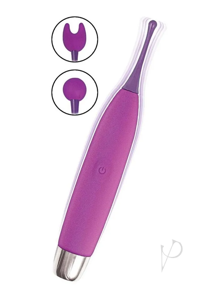 Goddess Goddess on The Spot Rechargeable Silicone Massager Purple Female Sex Toys Goddess Goddess on The Spot Rechargeable Silicone Massager Purple Female Sex Toys