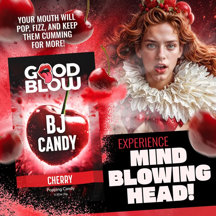 Good Blow Cherry Popping BJ Candy Good Blow Dildos