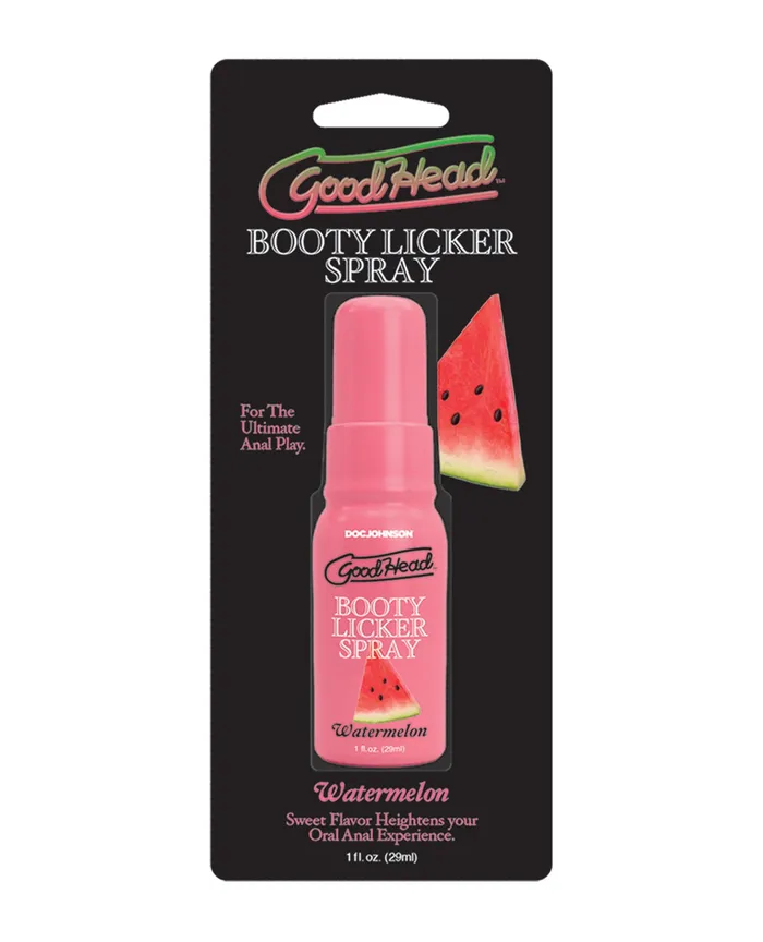 GoodHead Booty Licker Spray Watermeon 1oz Good Head Male Sex Toys