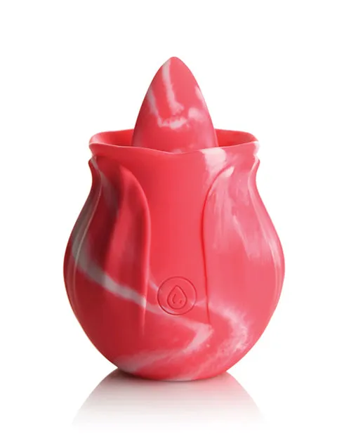 Gossip Vibrators Curve Toys Gossip Licking Rose Pink Twirl