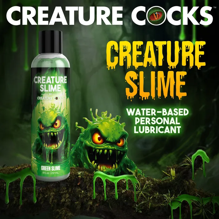 Green Creature Slime WaterBased Lubricant Creature Cocks Lubricants