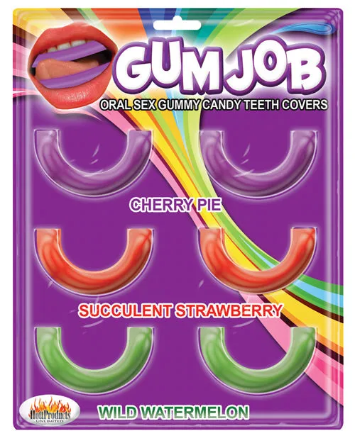 Gum Job Oral Sex Gummy Candy Teeth Covers Assorted Flavors 6 Pack Hott Products Enhancers