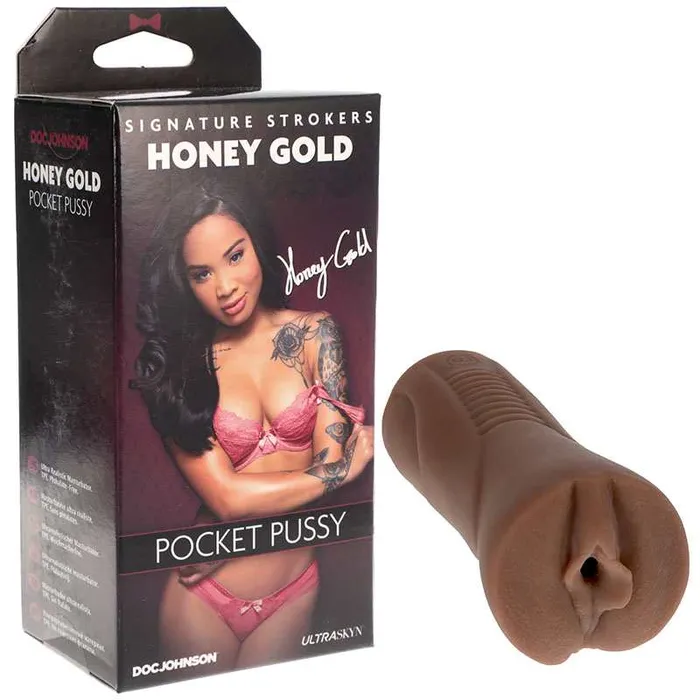 Honey Gold UltraSkyn Pocket Pussy Wild Night Fantasies Male Sex Toys