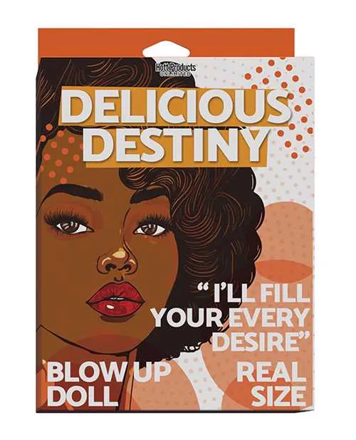 Hott Products Delicious Destiny Inflatable Doll Chocolate Male Sex Toys