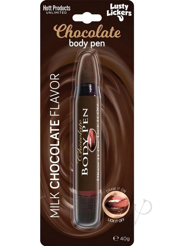 Hott Products Female Sex Toys Milk Chocolate Body Pen