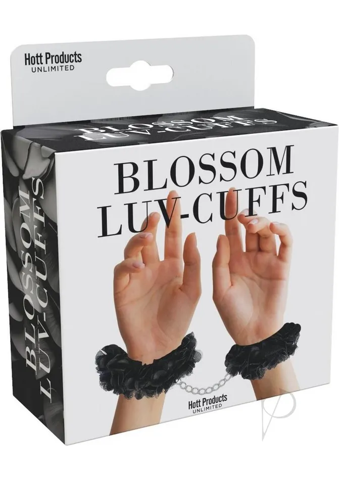 Hott Products Vibrators Blossom Luv Cuffs Black