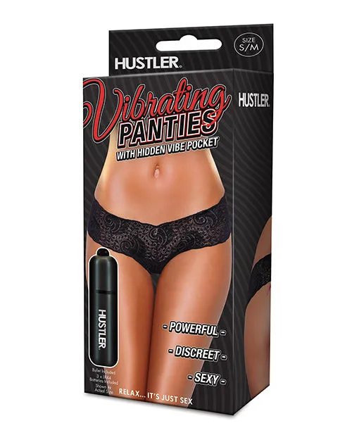Hustler Toys Female Sex Toys Hustler Vibrating Panties wBullet Black ML Hustler Toys Female Sex Toys Hustler Vibrating Panties wBullet Black ML