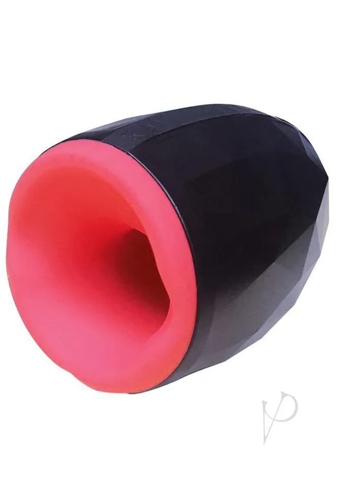 Imale Ninja Heating Vibrating Oral Simulator Masturbator Black Red Male Sex Toys