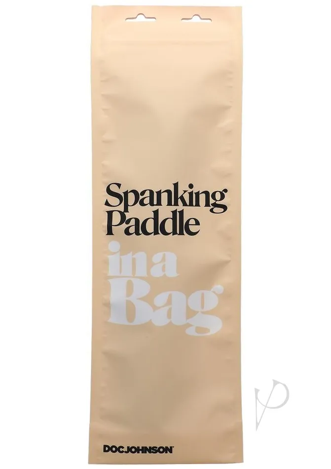 In A Bag Anal In a Bag Spanking Paddle Black