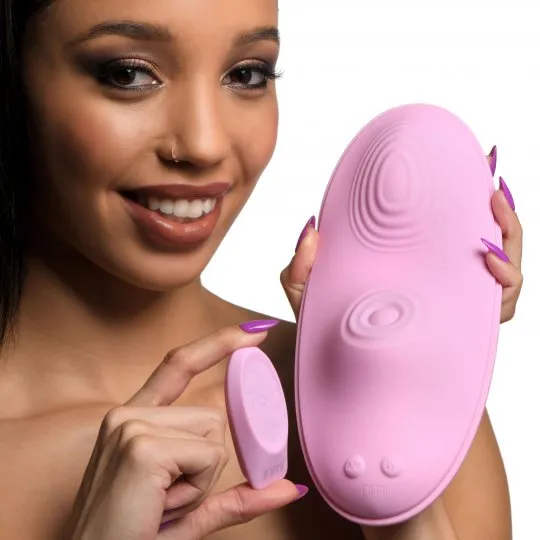 INMI Female Sex Toys The Pulse Slider 28X Pulsing and Vibrating Silicone Pad with Remote INMI Female Sex Toys The Pulse Slider 28X Pulsing and Vibrating Silicone Pad with Remote