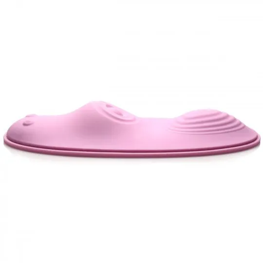 INMI Female Sex Toys The Pulse Slider 28X Pulsing and Vibrating Silicone Pad with Remote