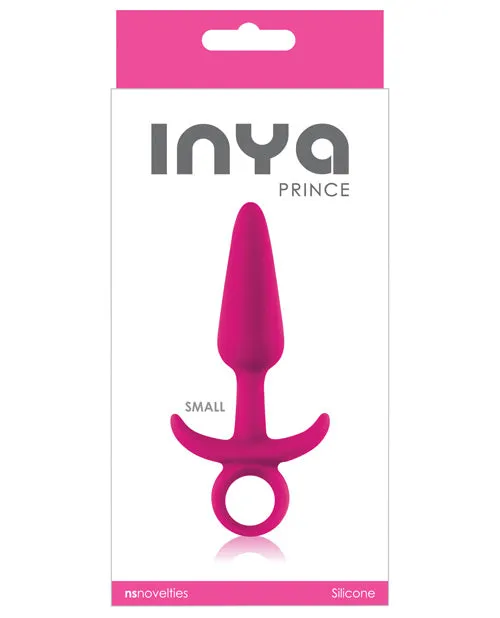 Inya Prince Silicone Butt Plug Small Pink Inya Anal Inya Prince Silicone Butt Plug Small Pink Inya Anal